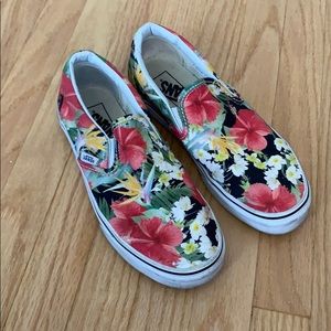 Floral Vans